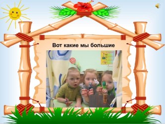 Родительское собрание во второй младшей группе Стали мы на год взрослее презентация