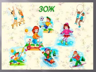 здоровый образ жизни презентация к уроку (старшая группа)