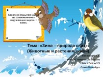 Урок - презентация. Окружающий мир 1 класс. презентация к уроку по окружающему миру (1 класс)