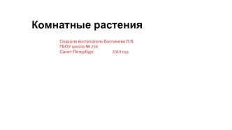 Занятие в группе продленного дня.Уголок природы. Комнатные растения. Растения уголка природы план-конспект