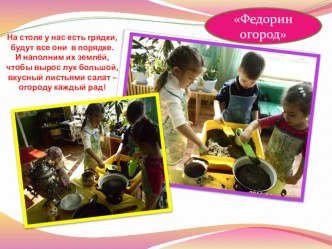 У Федоры в огороде презентация