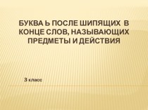 bukva posle shipyashchih v kontse slov nazyvayushchih predmety i deystviya