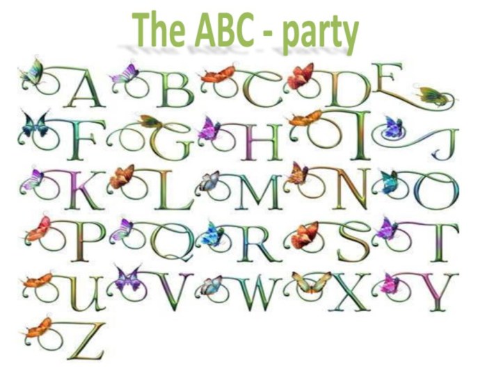 The ABC - party