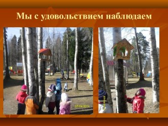 Презентация Изготовление кормушки презентация к уроку (младшая группа)