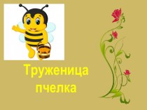 Труженица пчелка презентация к уроку по окружающему миру (старшая группа)