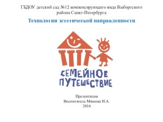 Технология эстетической направленности презентация к уроку (подготовительная группа)