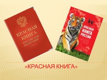 Красная книга презентация к уроку (средняя, старшая, подготовительная группа)