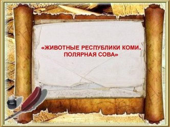 Полярная сова презентация к уроку по окружающему миру (подготовительная группа)