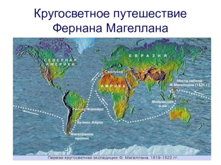 Кругосветное путешествие Фернана Магеллана