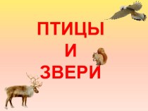 Птицы и звери 1 класс презентация к уроку по окружающему миру (1 класс)