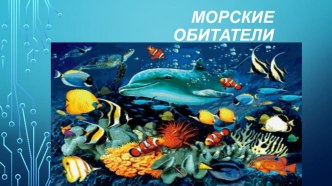 Морские обитатели презентация к уроку по окружающему миру (средняя группа)