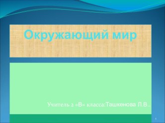 Охрана животных план-конспект урока по окружающему миру (2 класс) по теме