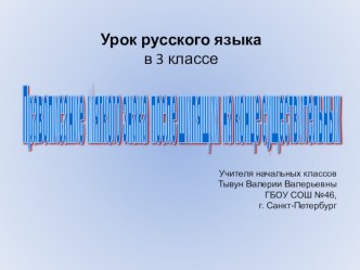 Мягкий знак после шипящих на конце существительных презентация к уроку по русскому языку (3 класс)