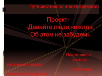 Презентация к классному часу Кубань в годы ВОВ классный час (2 класс) по теме