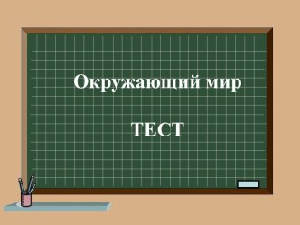 Презентация. Невидимые нити в живой природе. Окружающий мир. А.А. Плешаков 3 кл тест по окружающему миру (3 класс)