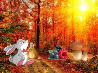 Игровая мультимедийная презентация по сказке В.Сутеева  Мешок яблок презентация к уроку (средняя группа)