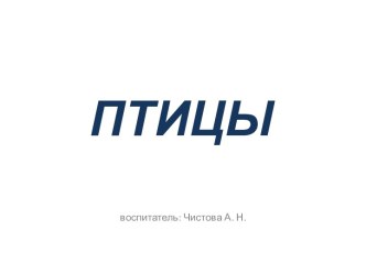 Конспект НОД по лепке Птички прилетели методическая разработка по аппликации, лепке (средняя группа) Конспект НОД по лепке Птички прилетели