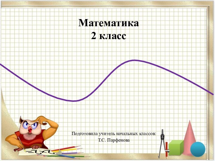 Математика  2 классПодготовила учитель начальных классов: Т.С. Парфенова