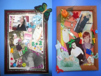 Фоторамка для мам в технике скрапбукинг учебно-методический материал (подготовительная группа) по теме