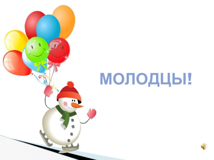 МОЛОДЦЫ!