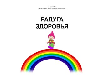 Здоровый образ жизни консультация (старшая группа) по теме