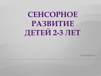 сенсорное развитие детей раннего возраста Развиваемся играя презентация к уроку по математике (младшая группа)