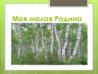 презентация к уроку окружающего мира моя малая Родина презентация урока для интерактивной доски по окружающему миру (1 класс)