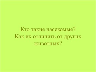 ВНЕКЛАССНОЕ МЕРОПРИЯТИЕ ДЛЯ 1-х КЛАССОВ ПО ТЕМЕ УДИВИТЕЛЬНЫЙ МИР НАСЕКОМЫХ план-конспект занятия по окружающему миру (1 класс)