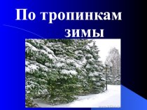 Классный час По тропинкам зимы ( с презентацией) классный час (1 класс) по теме