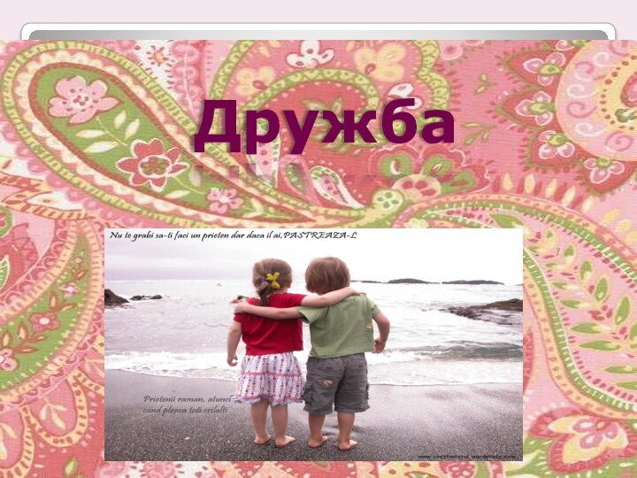 Дружба