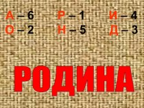 модуль Основы светской этики урок 1 Россия - наша Родина план-конспект урока (4 класс) по теме