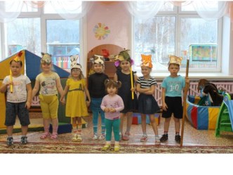 Показ сказки малышам Заюшкина избушка