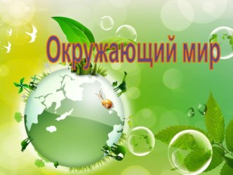 Конспект урока по окружающему миру 3 класса Страна Экология план-конспект урока по окружающему миру (3 класс)