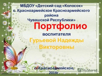 презентация портфолио презентация