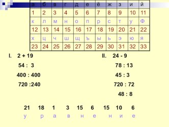 Конспект урока математики в 3 классе Решение уравнений вида х : 5 = 6 + 9. план-конспект урока по математике (3 класс) по теме