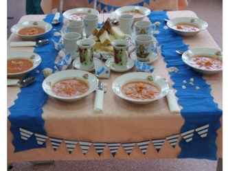 Сервировка стола в детском саду. презентация