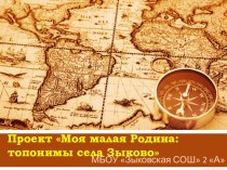 Работа для участия в НПК Начальные классы (2 класс) - 1 место на школьном этапе, 2 - на районном. проект (2 класс)