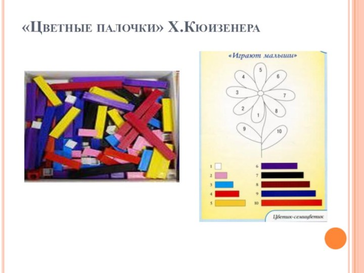 «Цветные палочки» Х.Кюизенера