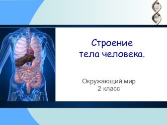 Учебно - методический комплект (технологическая карта урока окружающего мира Строение тела человека и мультимедийная презентация) 2 класс план-конспект урока по окружающему миру (2 класс) по теме