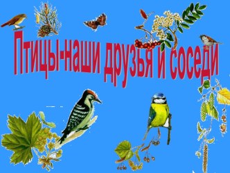 Викторина Птицы - наши друзья и соседи! презентация к уроку по окружающему миру (3 класс) по теме