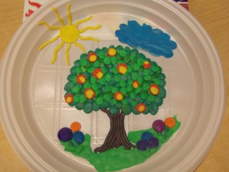 Мастер класс Пластилиновая яблоня презентация к уроку