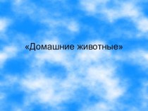 Конспект занятия по развитию речи в младшей группе Домашние животные план-конспект занятия по развитию речи (младшая группа)