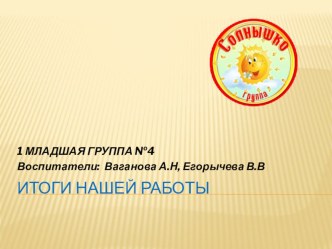 Презентация Итоги учебного года презентация