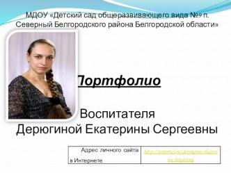 Электронное портфолио материал