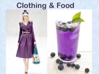 Clothing and Food презентация к уроку (иностранный язык, 4 класс) по теме