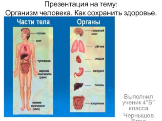 Как сохранить здоровье человека презентация к уроку по окружающему миру (4 класс) по теме