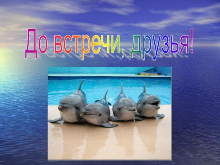 До встречи, друзья!