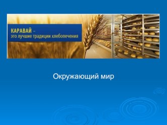 Каравай презентация к уроку по окружающему миру (3 класс)