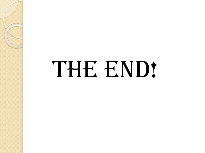 The end!