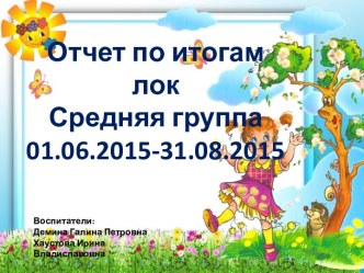 Отчет ЛОК-2015